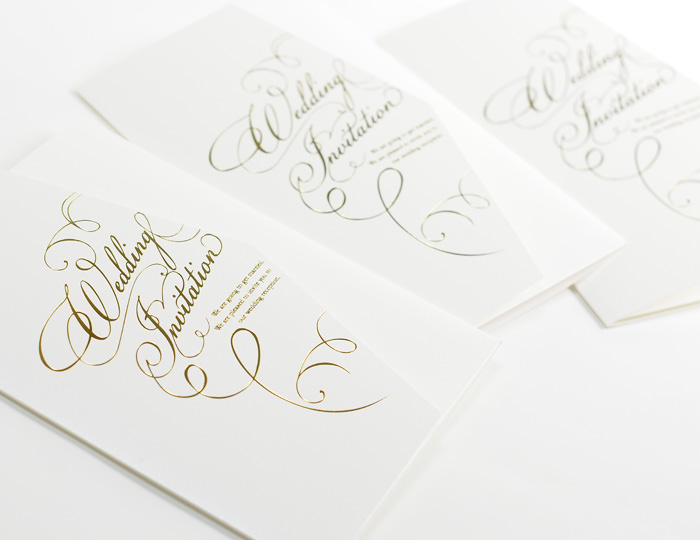 デザインやディテールにこだわった結婚式の招待状