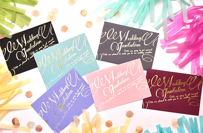 イメージに合わせて選べるイリス招待状