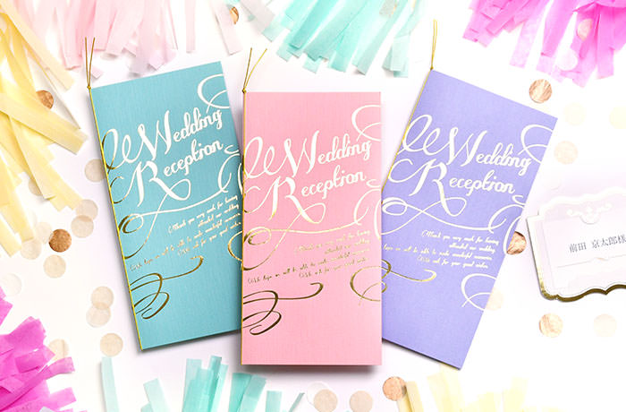 イリス席次表DIY手作りセットイメージ