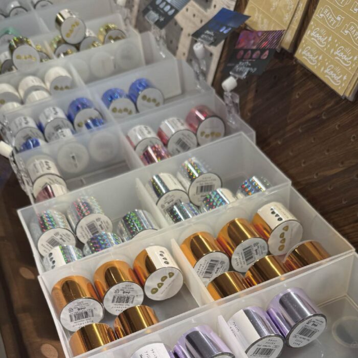 文具女子博2025箔押し